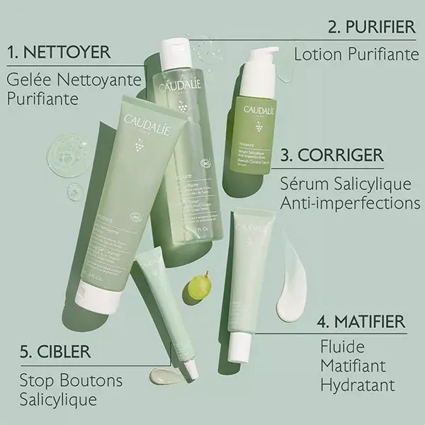Loção Purificante Vinopure da Caudalie 200ml