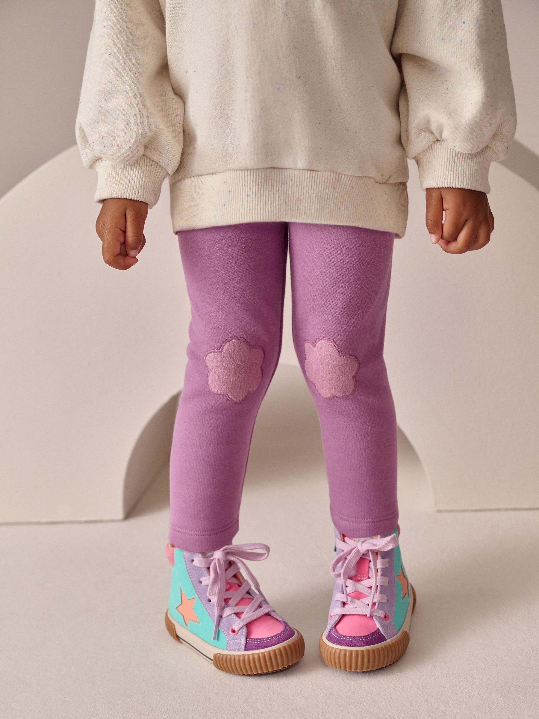 Mauve-paars - Behaaglijke legging (3mnd-7jr)