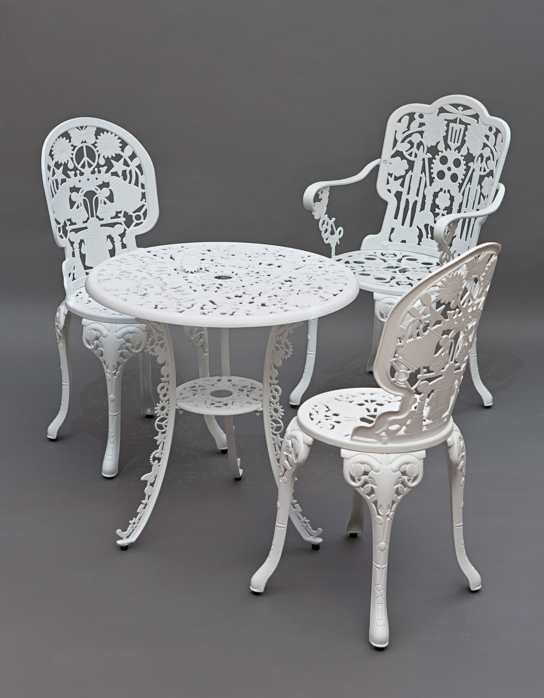 Industry Garden tuintafel 70 zwart