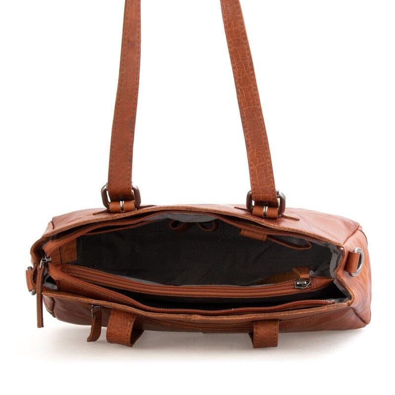 Spikes & Sparrow Bronco Oklahoma Shoulderbag / Shopper Brandy