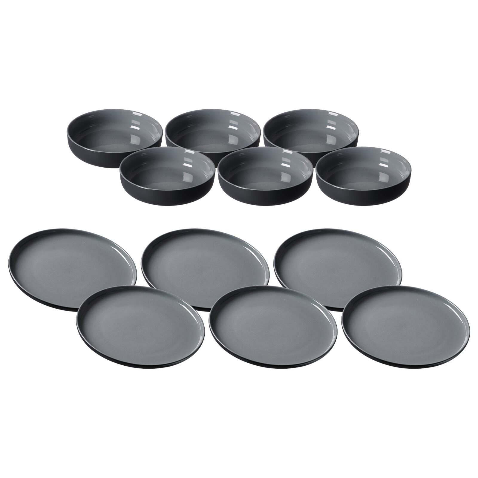 Ritzenhoff & Breker Teller und Schalenset Jasper 12er Set