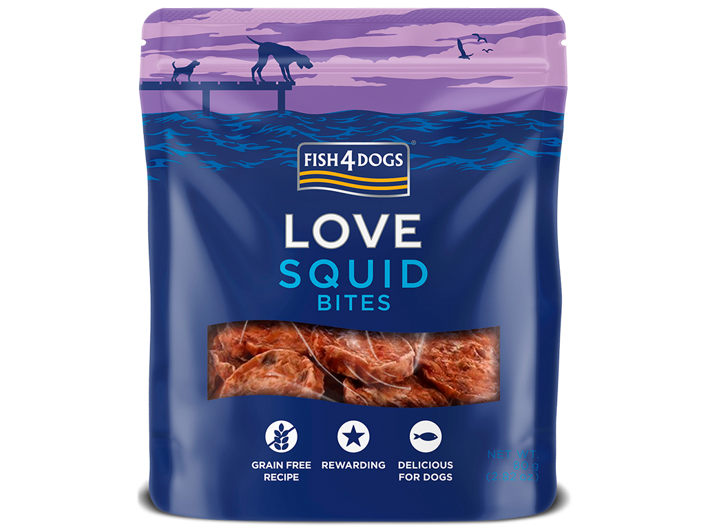SNACKS PARA CÃO FISH4DOGS LULA 80G