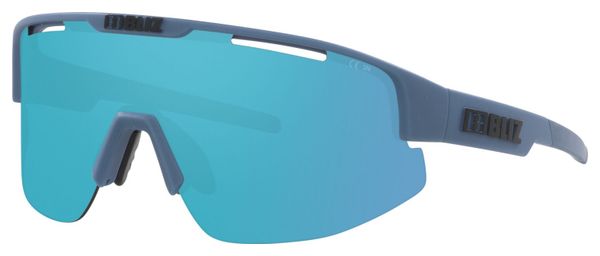 Lunettes Bliz Matrix Bleu Mat - Ecran miroir Bleu