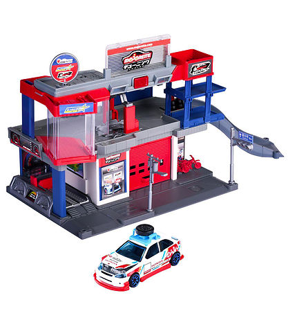 Majorette Garage m. Auto, Sound und Licht - Japan Series Tuning