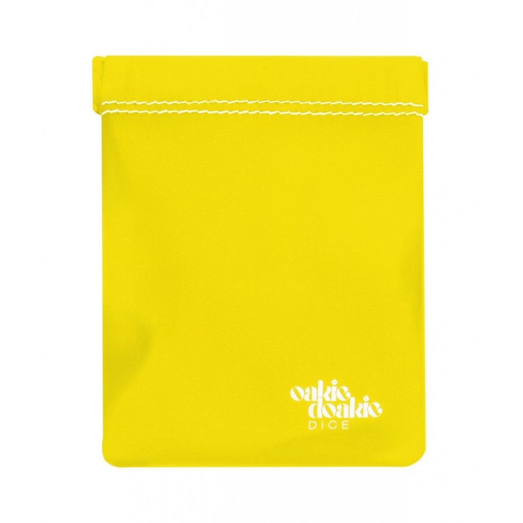 Oakie Doakie Dice sac à dés petit - jaune