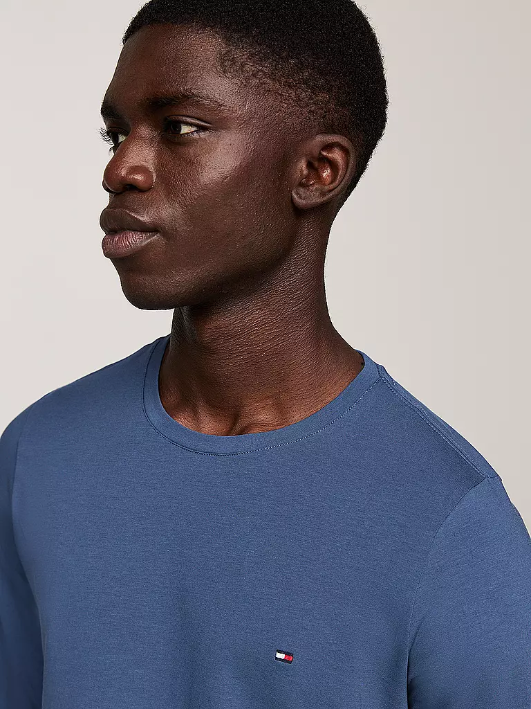 TOMMY HILFIGER Langarmshirt blau