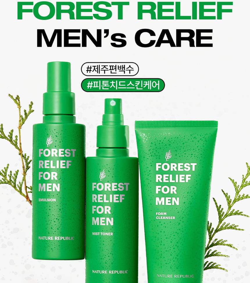 NATURE REPUBLIC - Forest Relief voor mannen Mist Toner