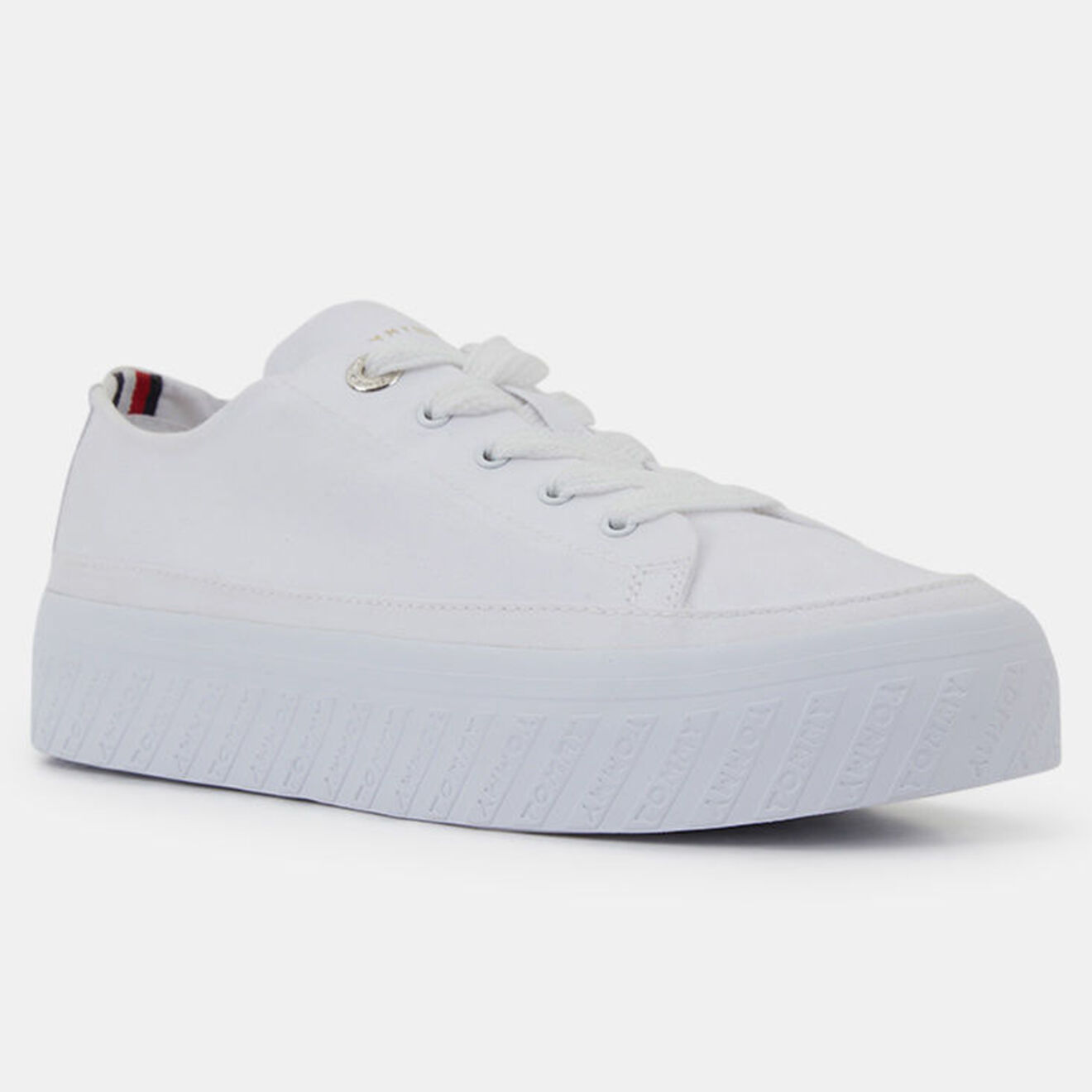 Tommy Hilfiger Baskets Monochromatic blanches
