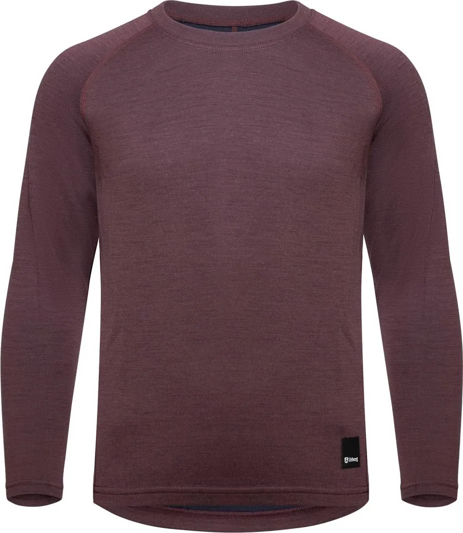 Urberg Merino-Bamboo Base Layer Set Jr Huckleberry/Blue Nights