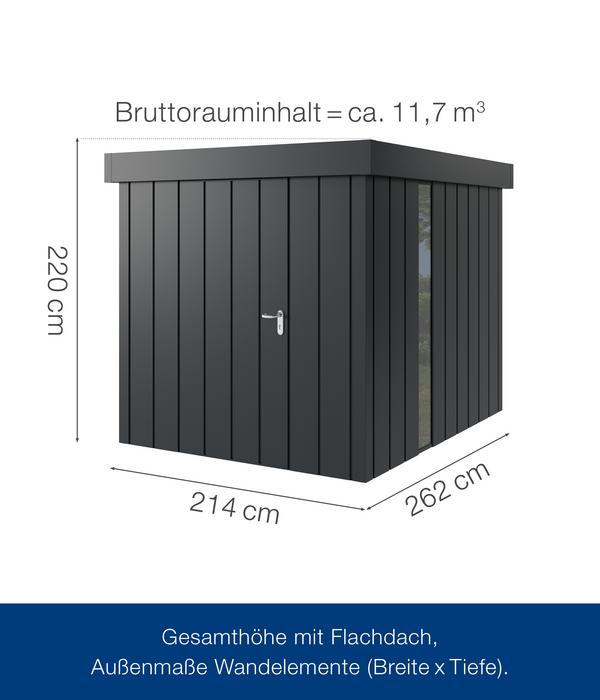 Hörmann Metallgerätehaus Juno JFD6 M-Sk