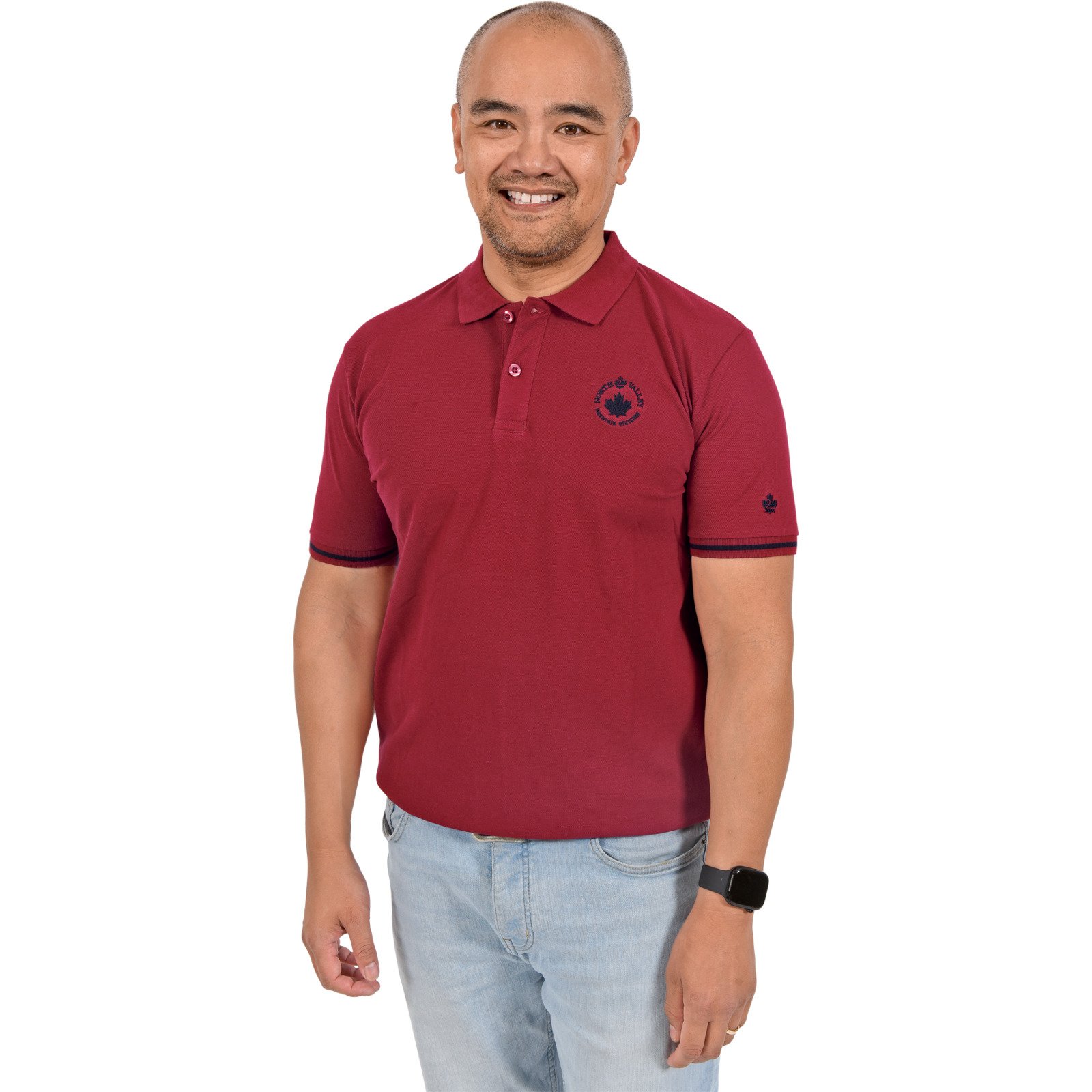 Northvalley Herren-Poloshirt Milo, uni