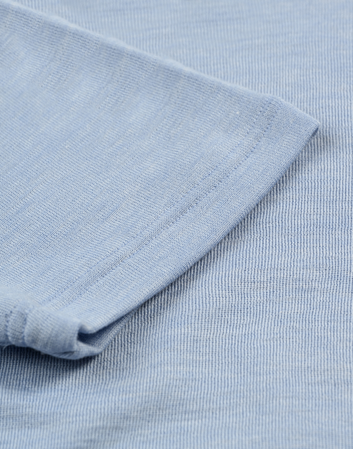 T-shirt in merinowol/zijde voor kinderen