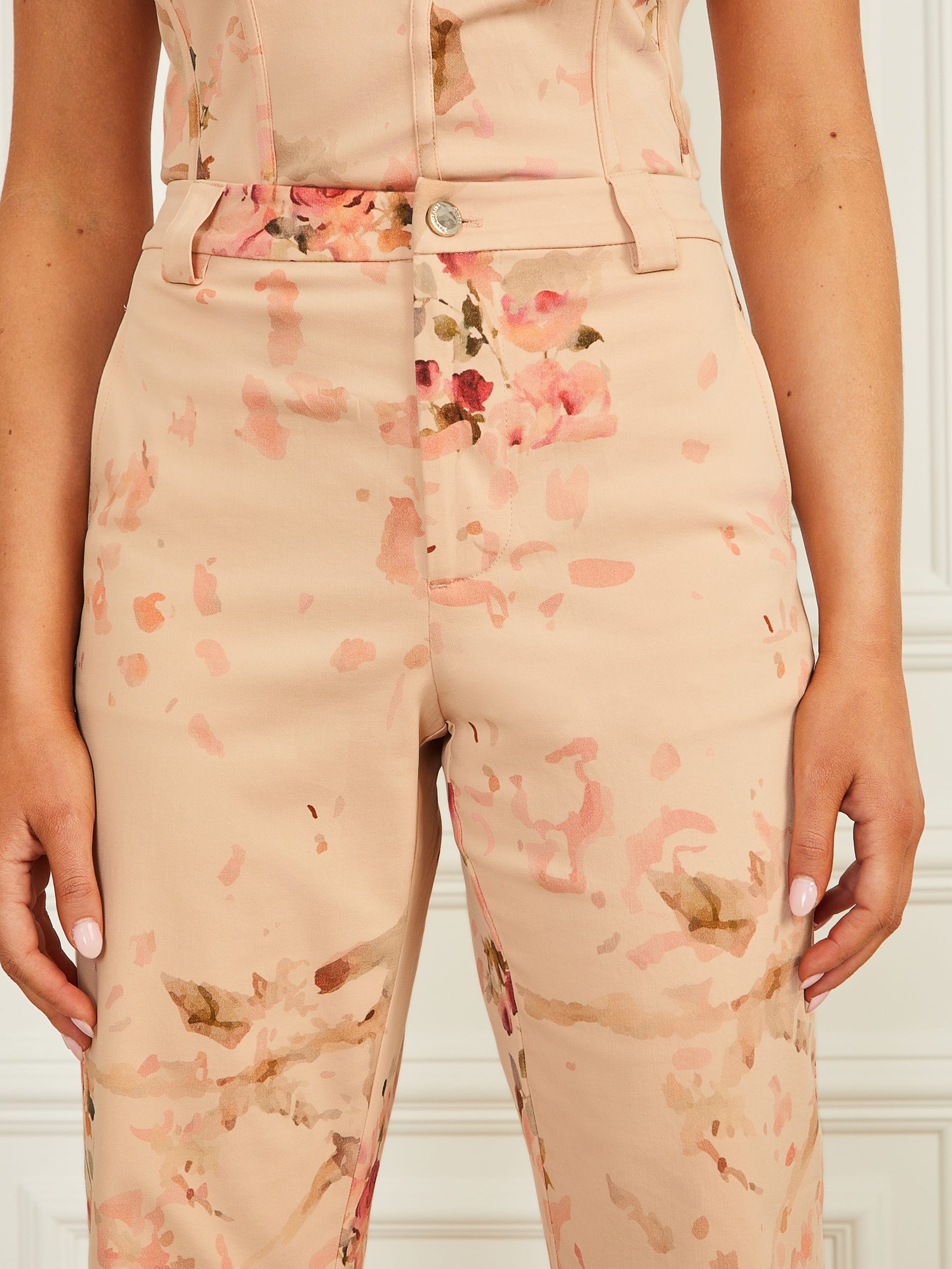 Calça estampada Glam de Fleur