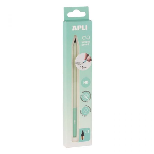 Apli Lápis infinito HB Menta 19937