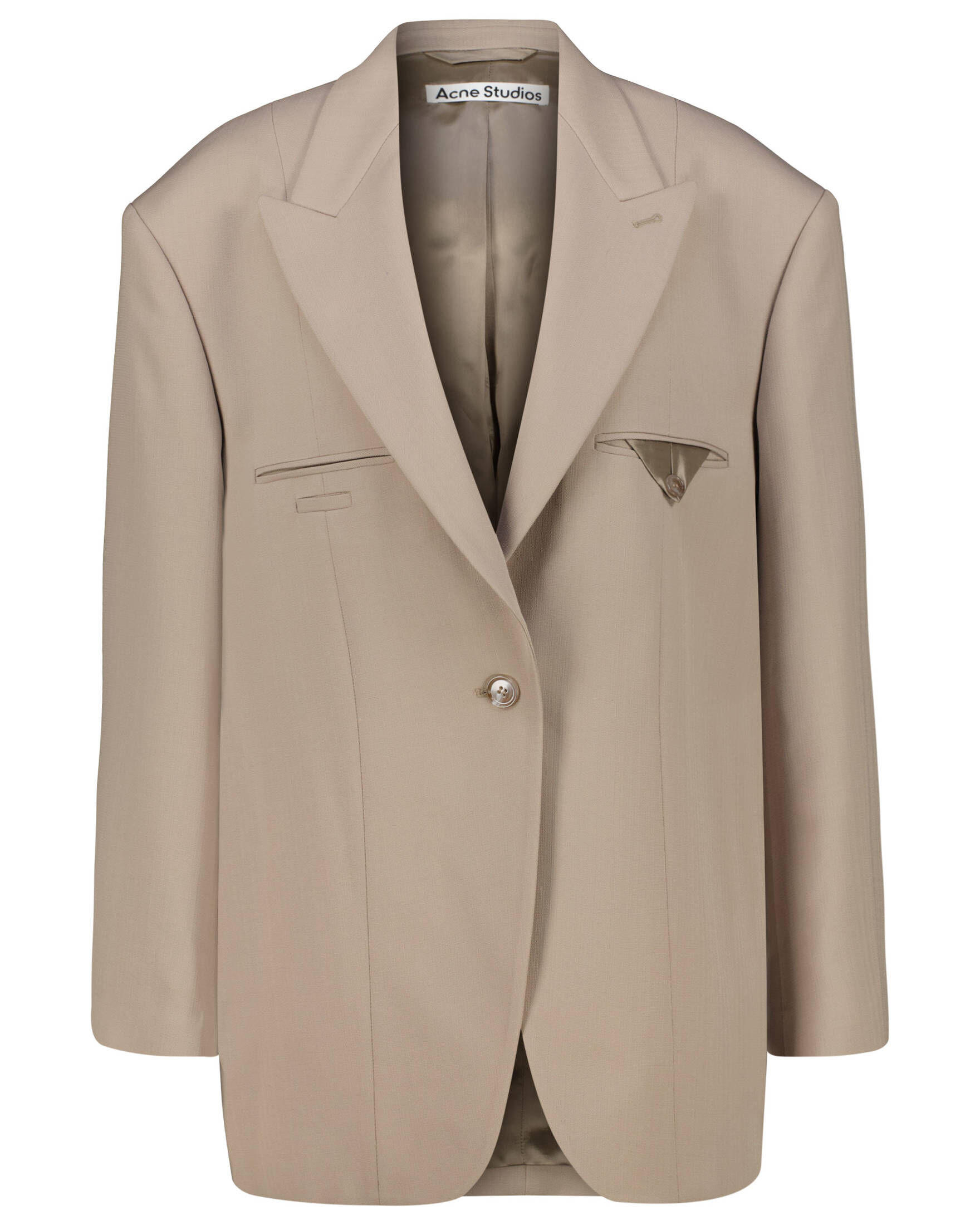 Acne Studios| Damen Blazer mit Schurwolle Oversized Fit
