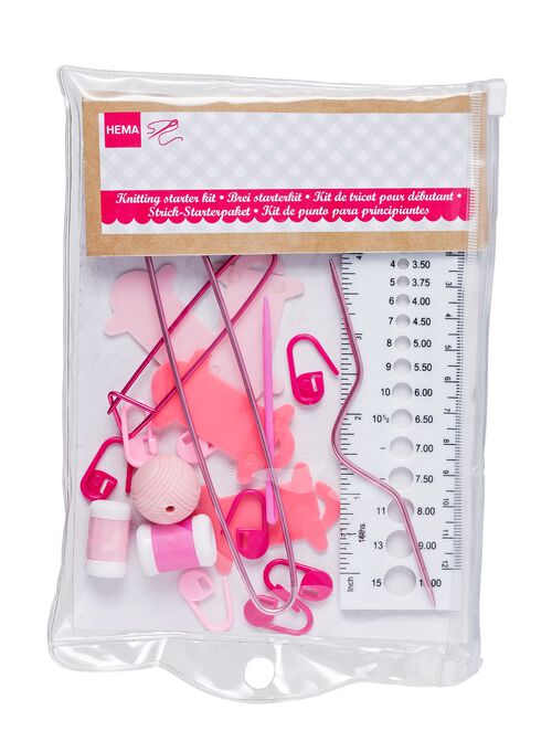 kit de démarrage tricot avec 27 accessoires