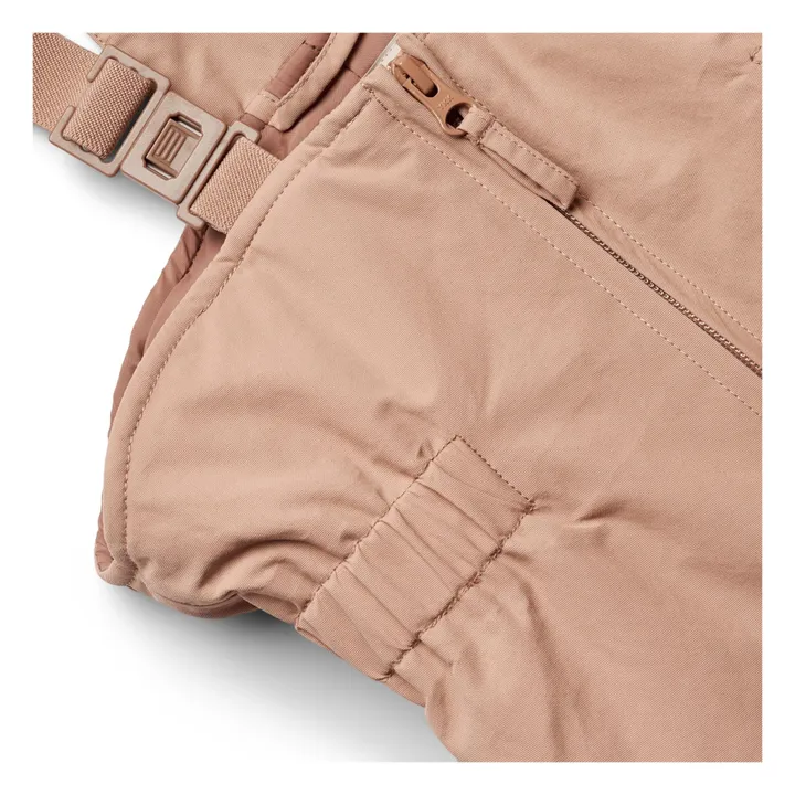 Wheat Pantalon de Ski Bretelles Matière Recyclée Sal Tech | Rose pâle