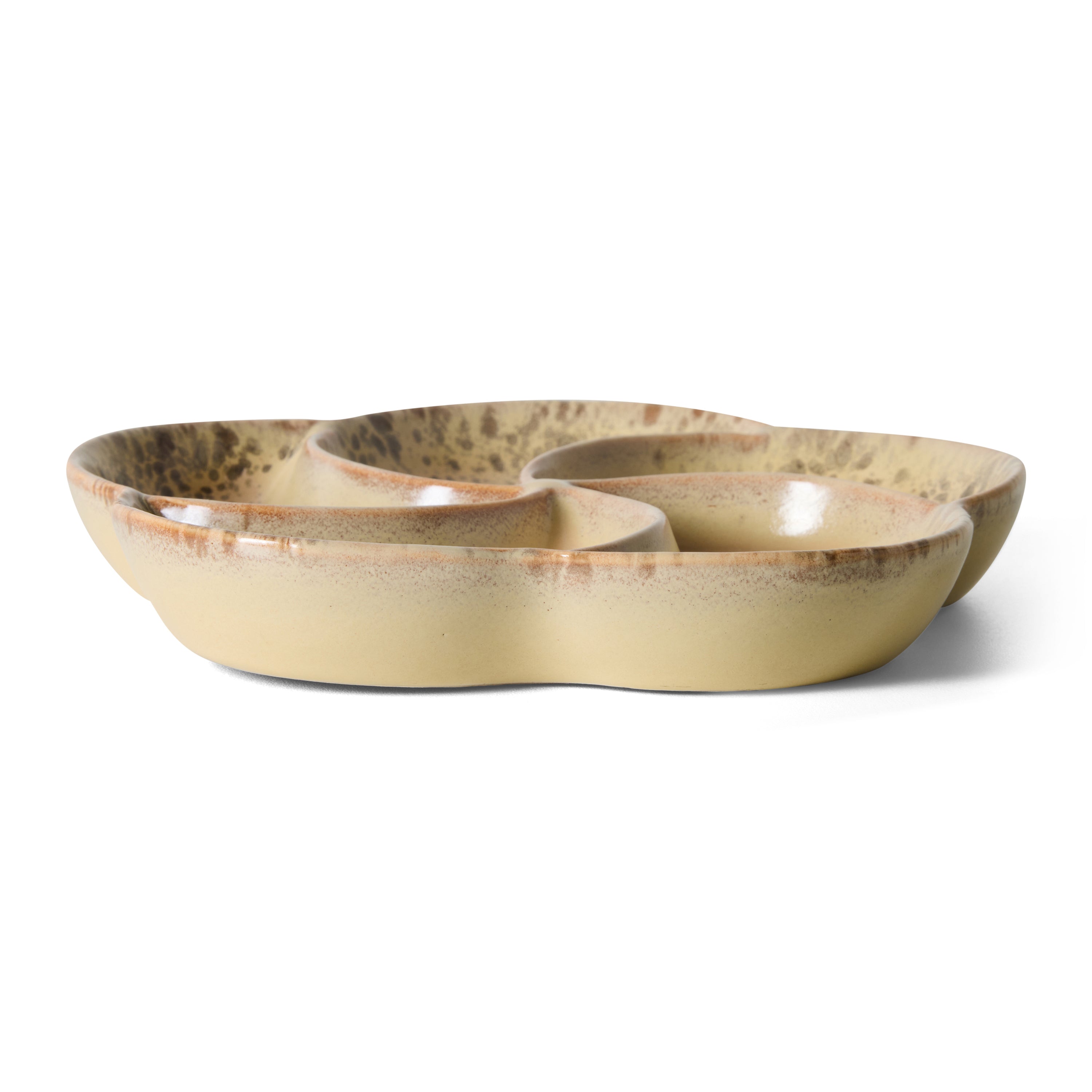 HKliving 70's Ceramics Snackschaal - Grit