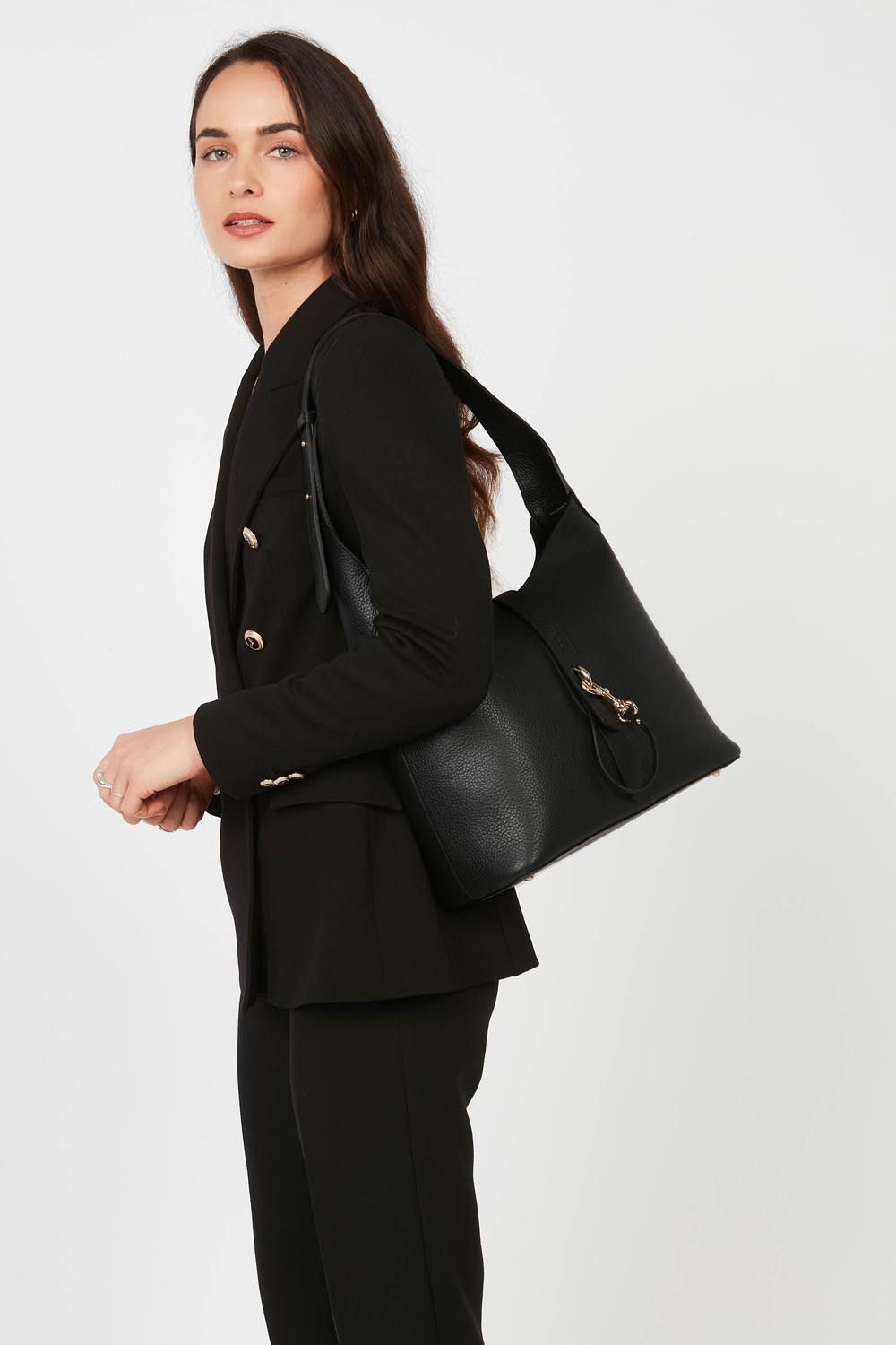 Foulonné Double Hook-Grand sac hobo