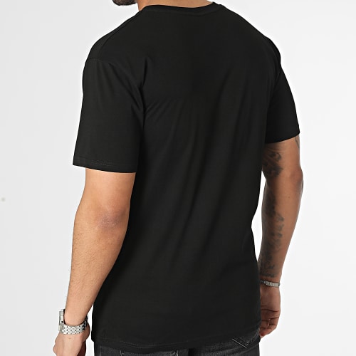 Tee Shirt Poche Noir Beige