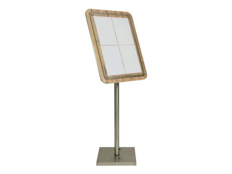 Securit® 4xA4 GLASS STAR informationsdisplay eg