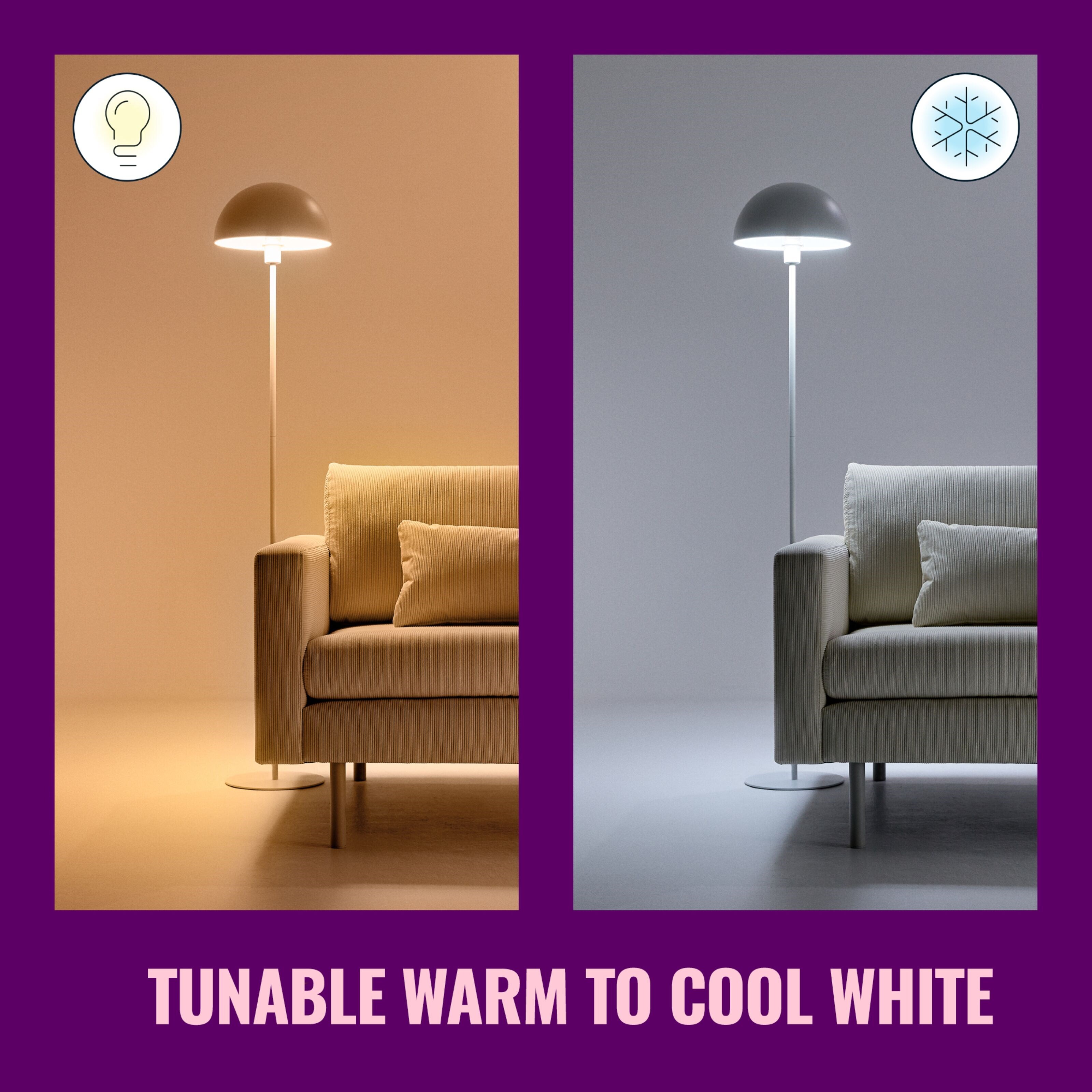 WiZ Color A67 Smart LED-pære E27 1521 lm