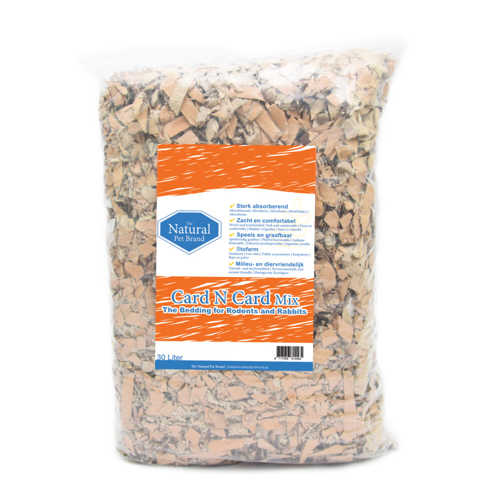 The Natural Pet Brand Card N Card Mix 30 liter