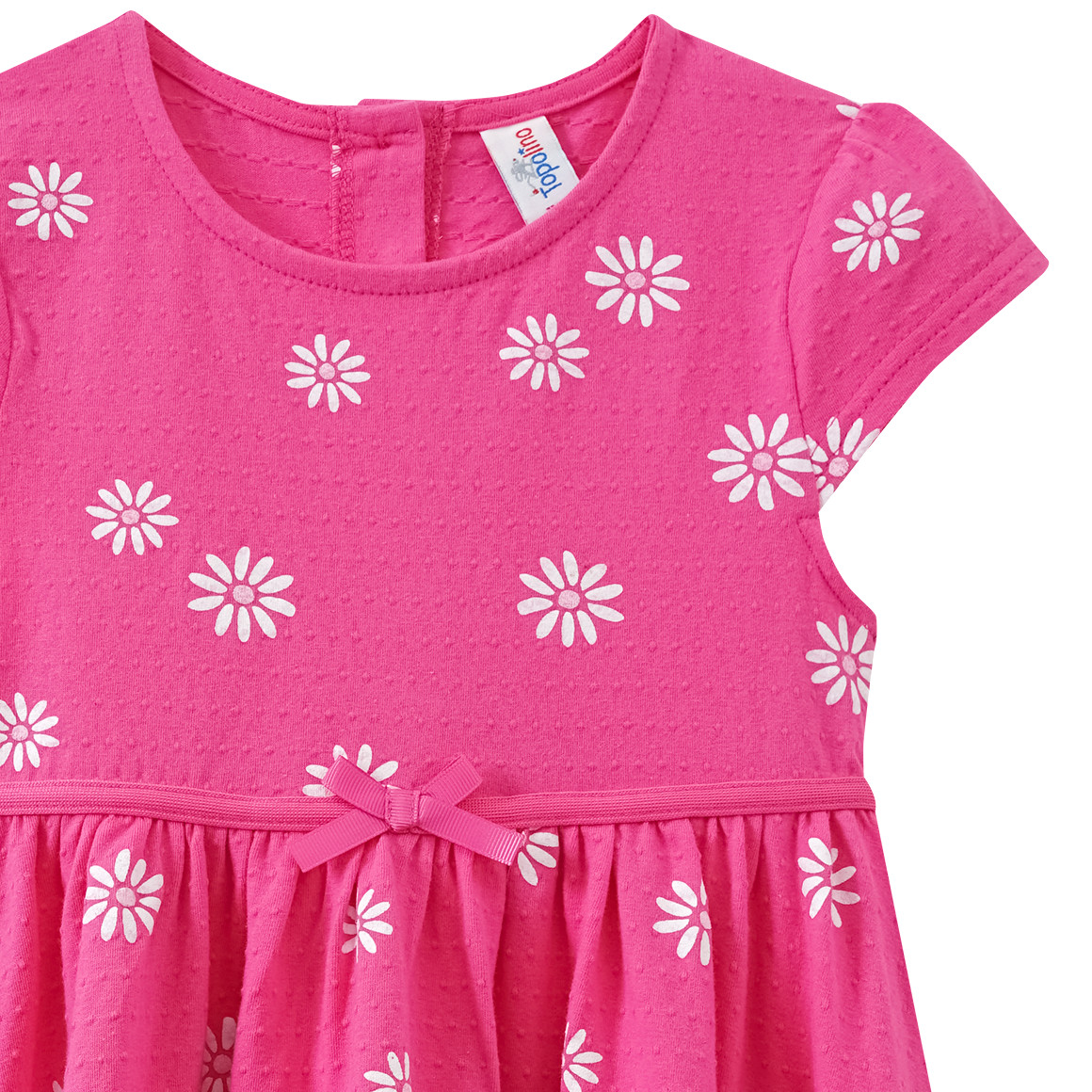 Topolino Mädchen Kleid mit Blümchen-Print lila