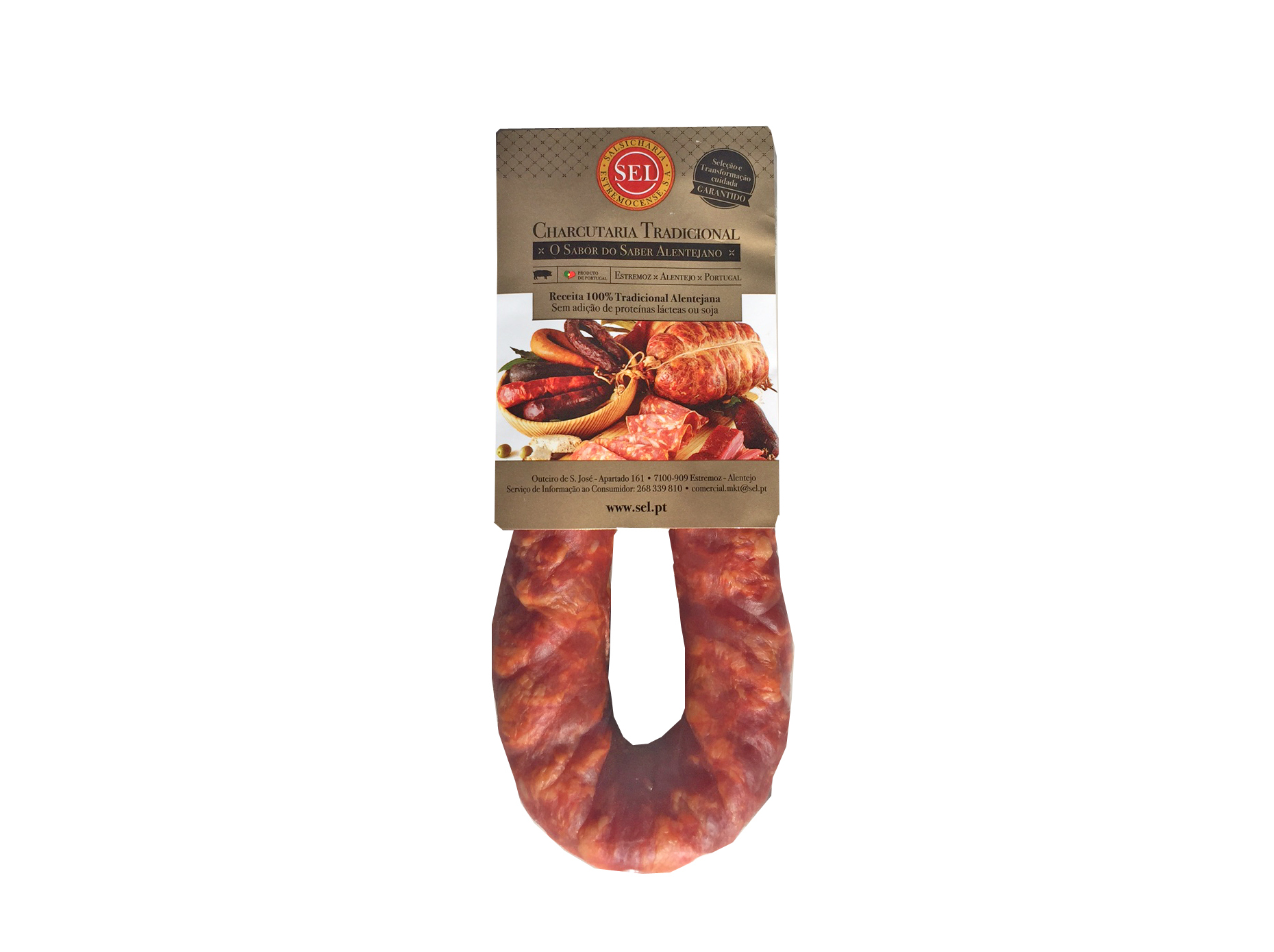CHOURIÇO DE CARNE SEL PORCO BRANCO 250G