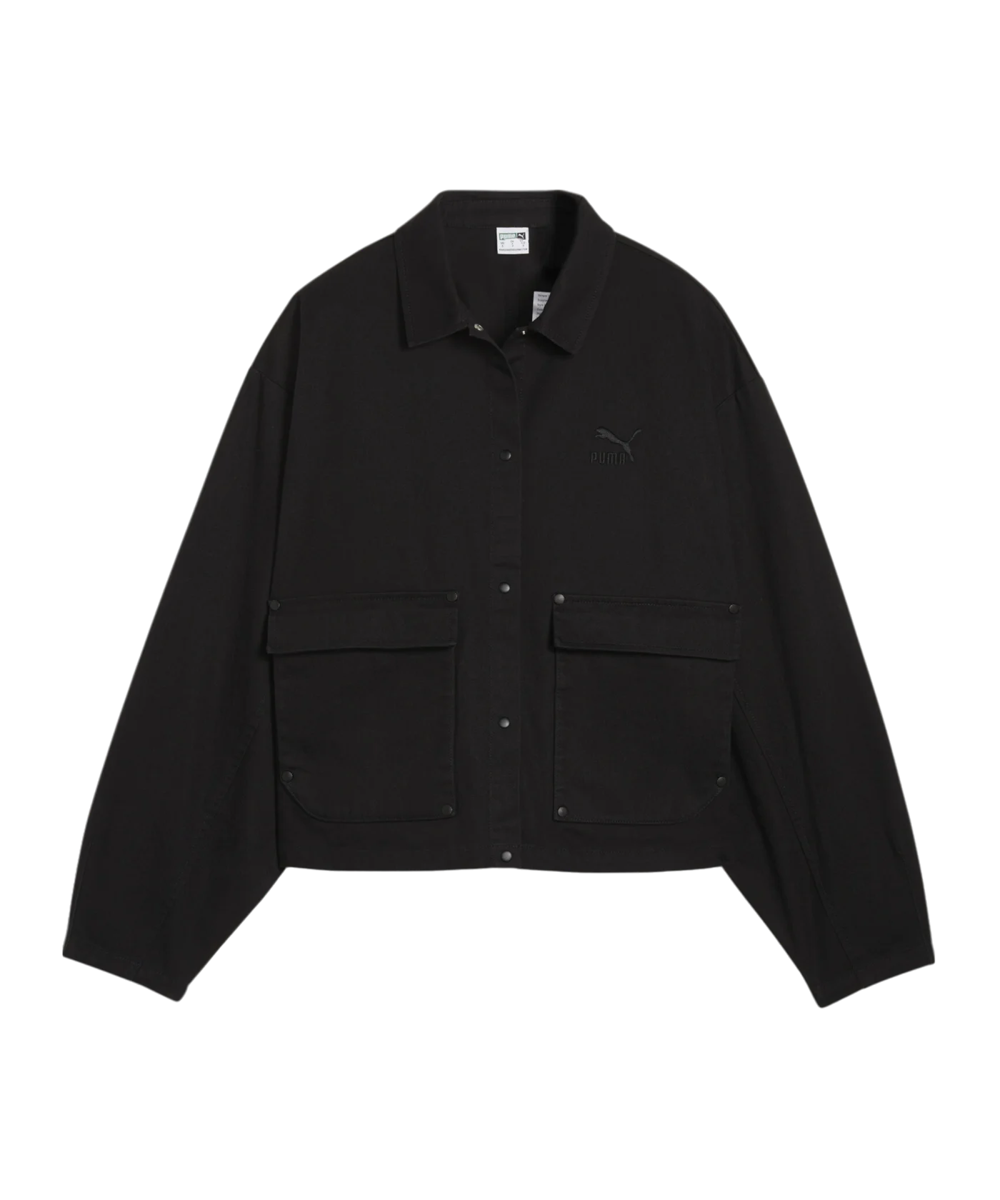 PUMA Classics Shore Jacke Damen Schwarz F01