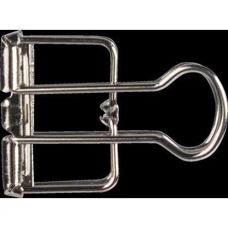 Knorr Prandell Deko-Clip 19 mm silberfarben, 8 Stück