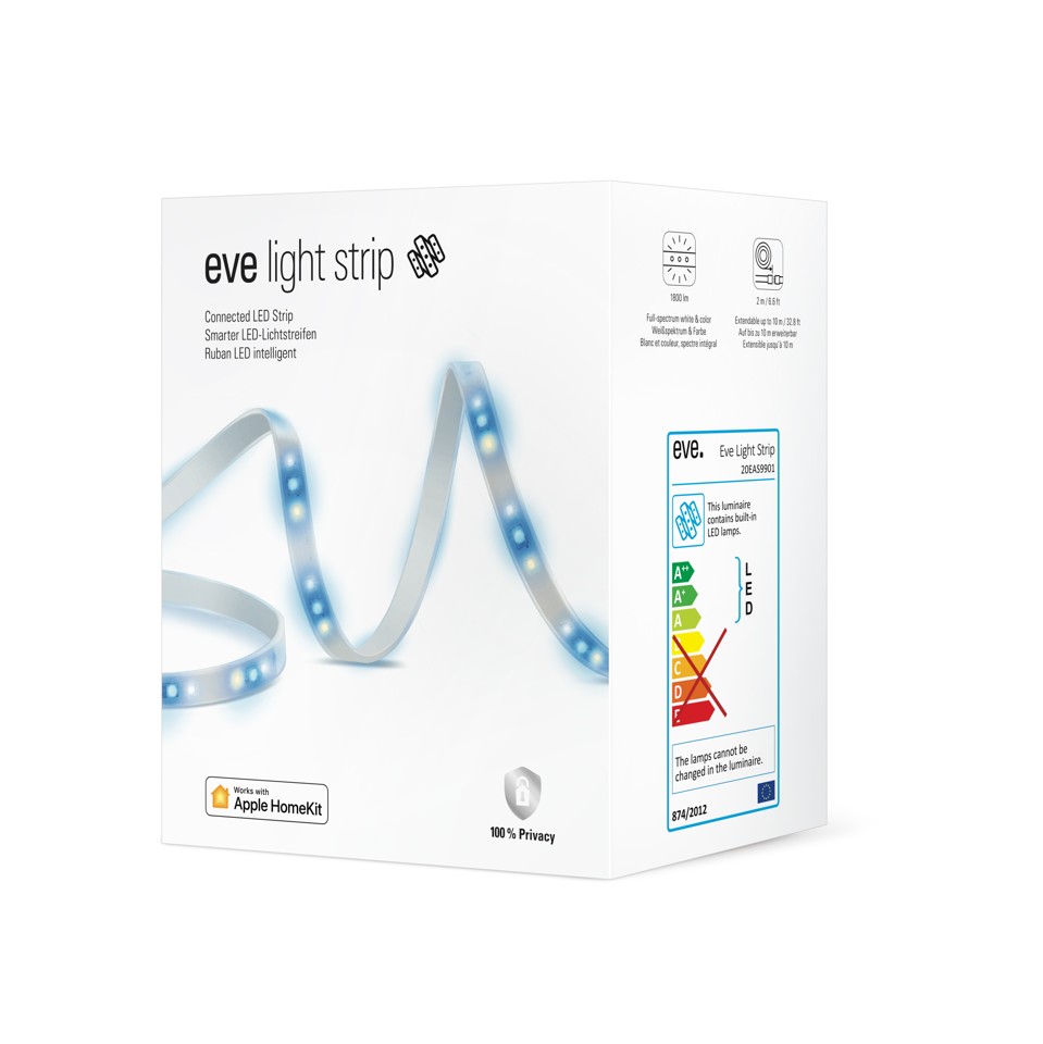Eve Light Strip - Smart LED Strip med Apple HomeKit-teknologi