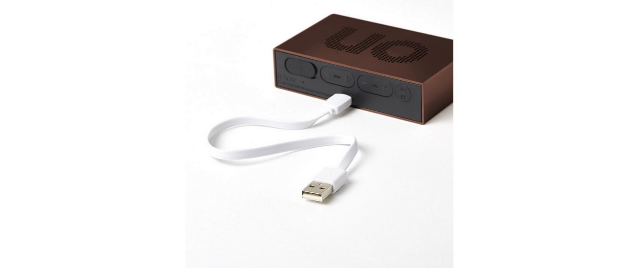 Digitalwecker Flip Premium BronzeLCD-Wecker