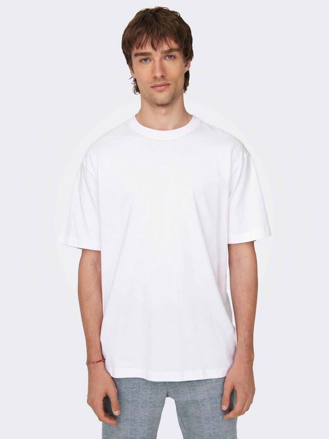 ONSFRED T-shirt Bright White