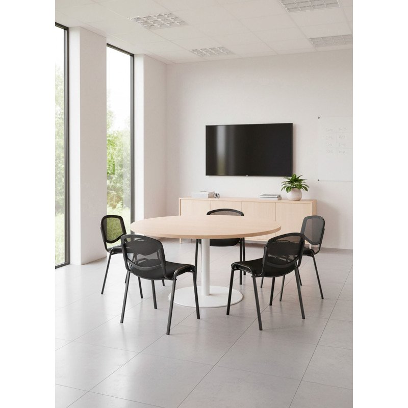 Chaise CONFÉRENCE - dossier maille