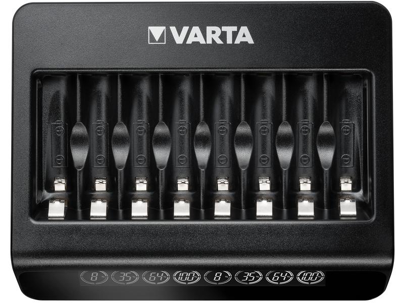 Varta Ladegerät LCD Multi Charger Ladestation für Nickel-Metallhydrid-Akkus (NiMH)