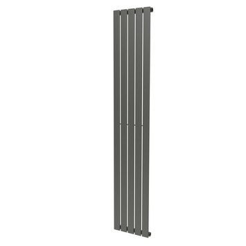 Haceka designradiator Negev grijs 715 Watt 184x34 cm