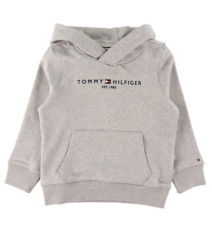 Tommy Hilfiger H?ttetr?je - Essential - Organic - Gråmeleret