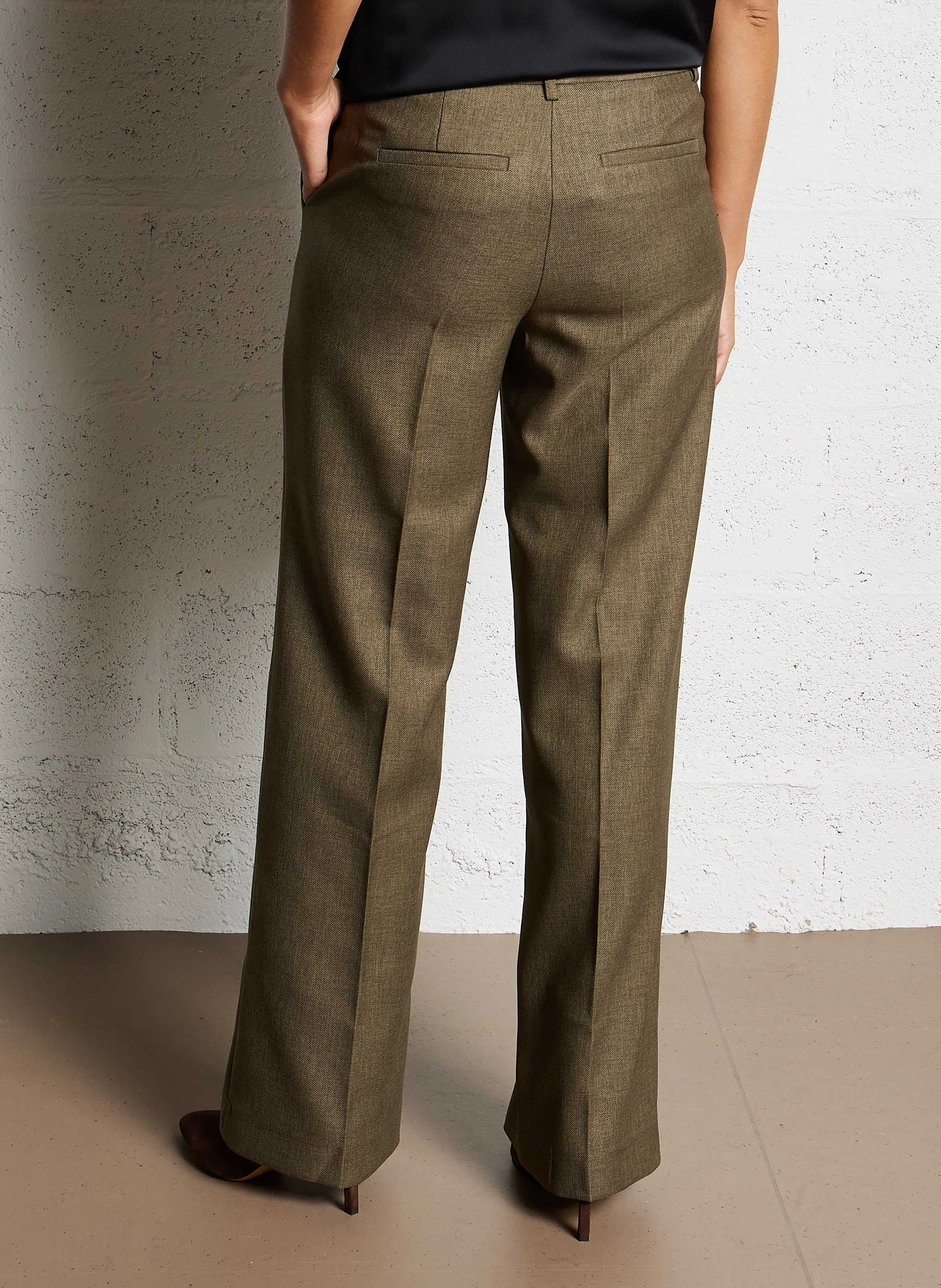FERGUSON - Pantalon large| Vert