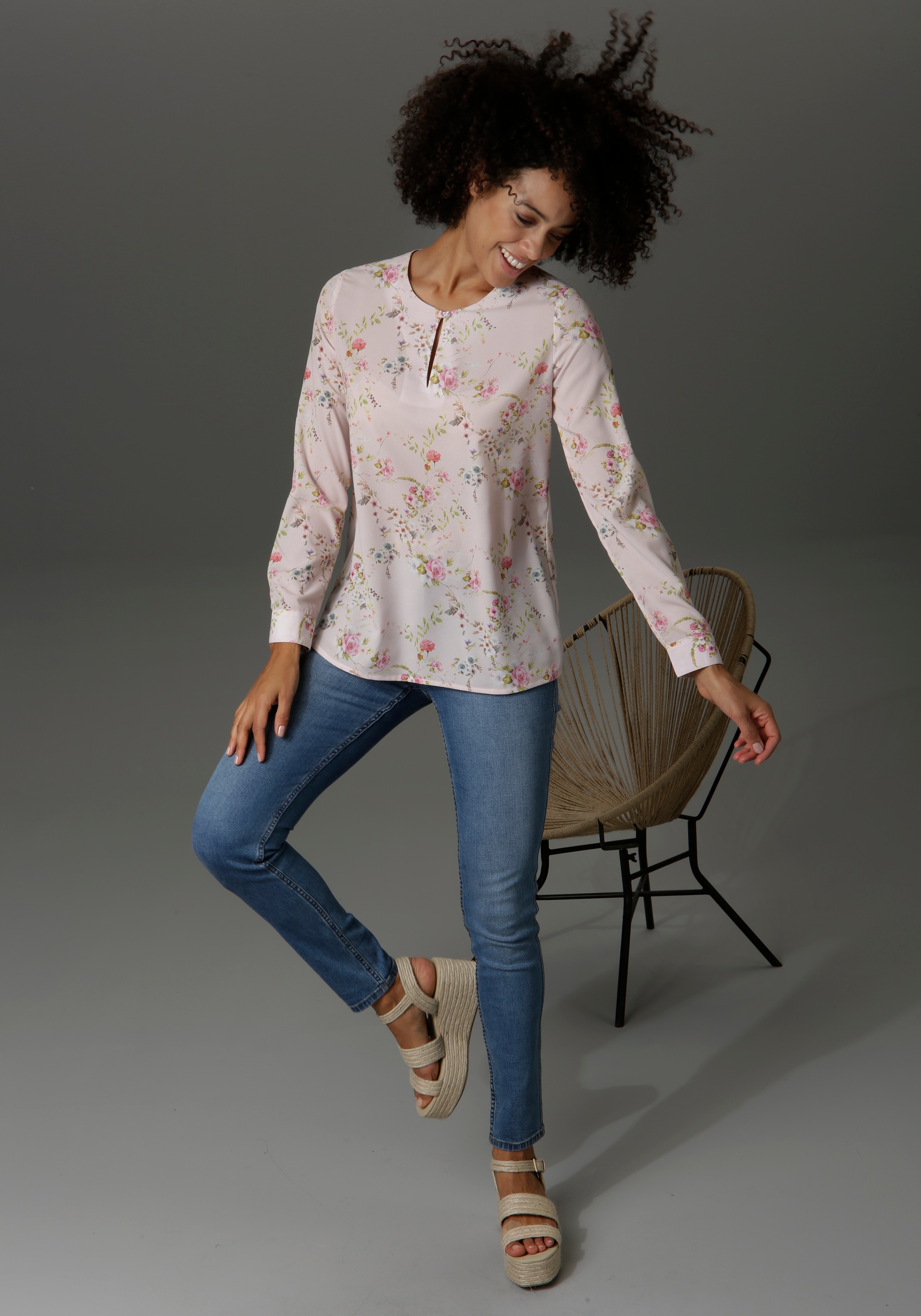 Aniston CASUAL Slim-fit-Jeans , regular Waist