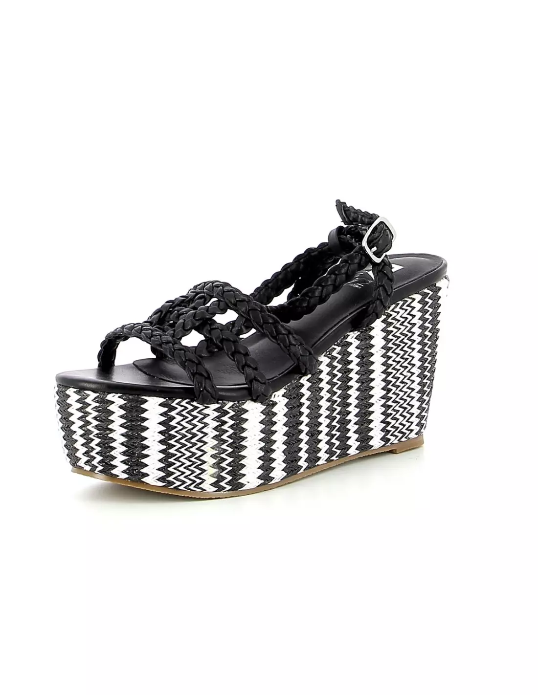 ELUE PAR NOUS LESLY - Sandales & nu-pieds Noir