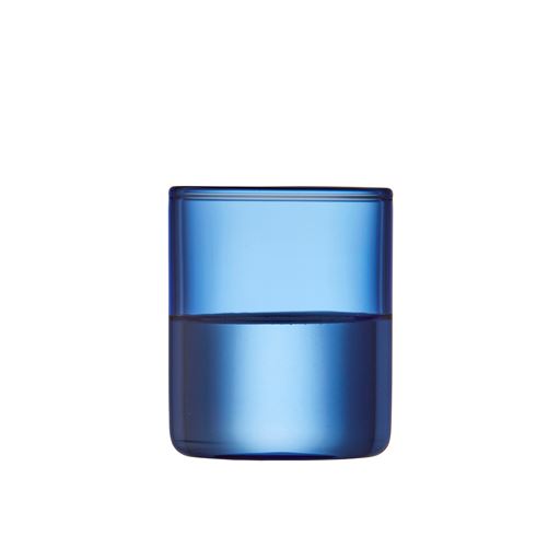 Lyngby Glas Torino 2-pak Shotglas, Blå, 6 cl