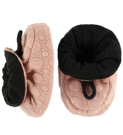 Fuzzies Krabbelschuhe - Uno - Puderpink
