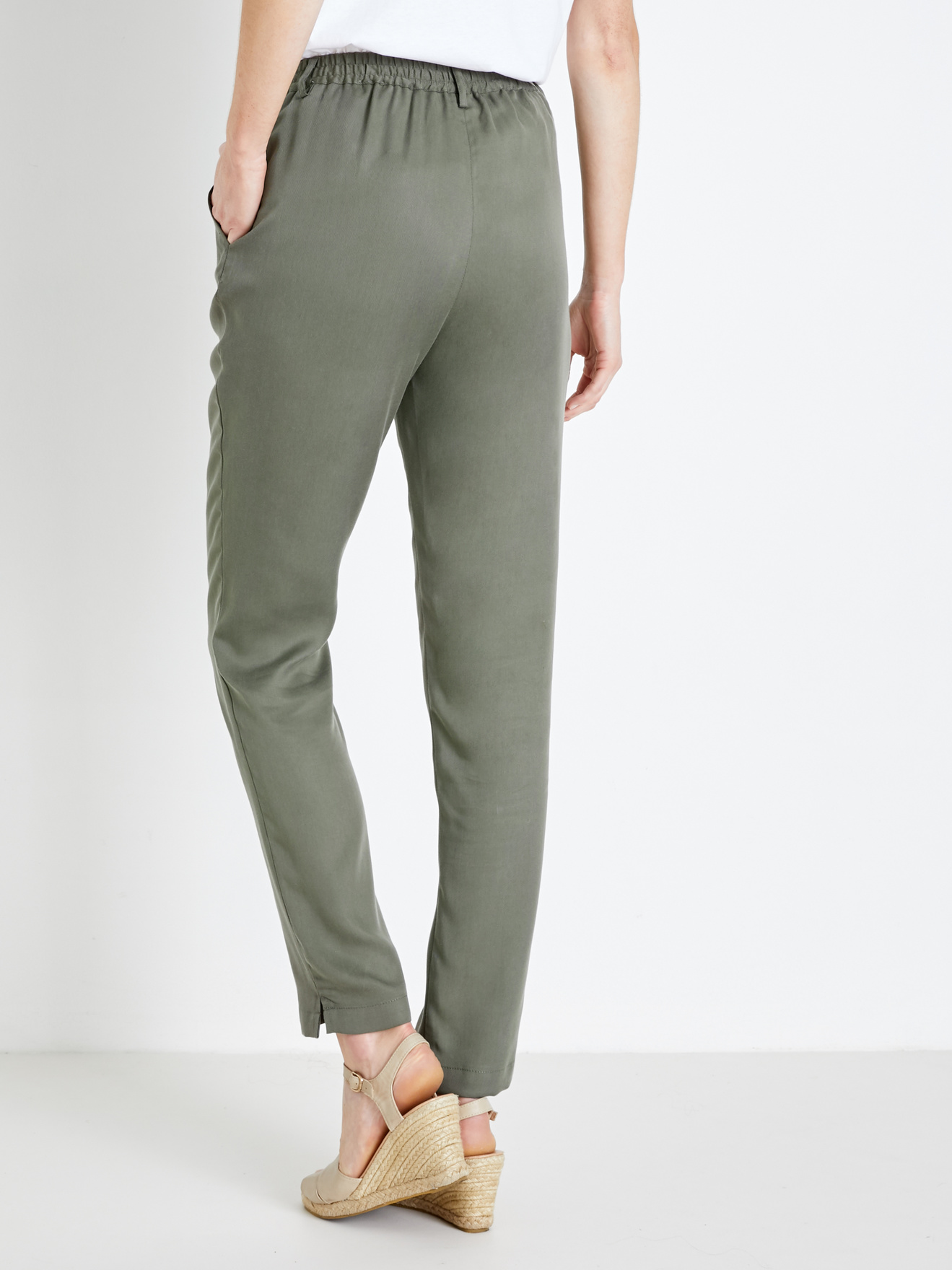 Pantalon fluide en lyocell
