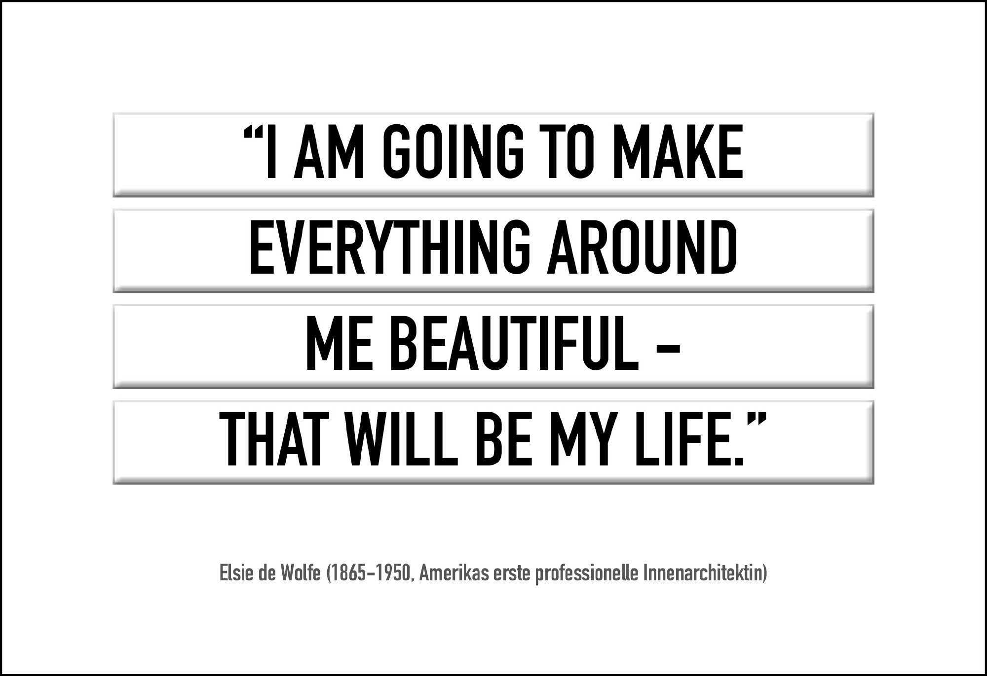 Postkarte 'I am going to make everything...' günstig bestellen