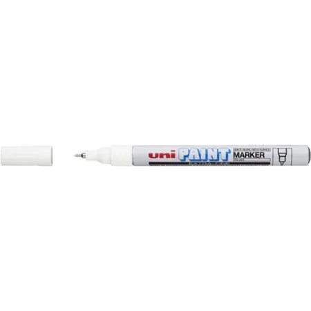 uni-ball Lackmarker Uni Paint PX-203, mit feiner Spitze, weiß