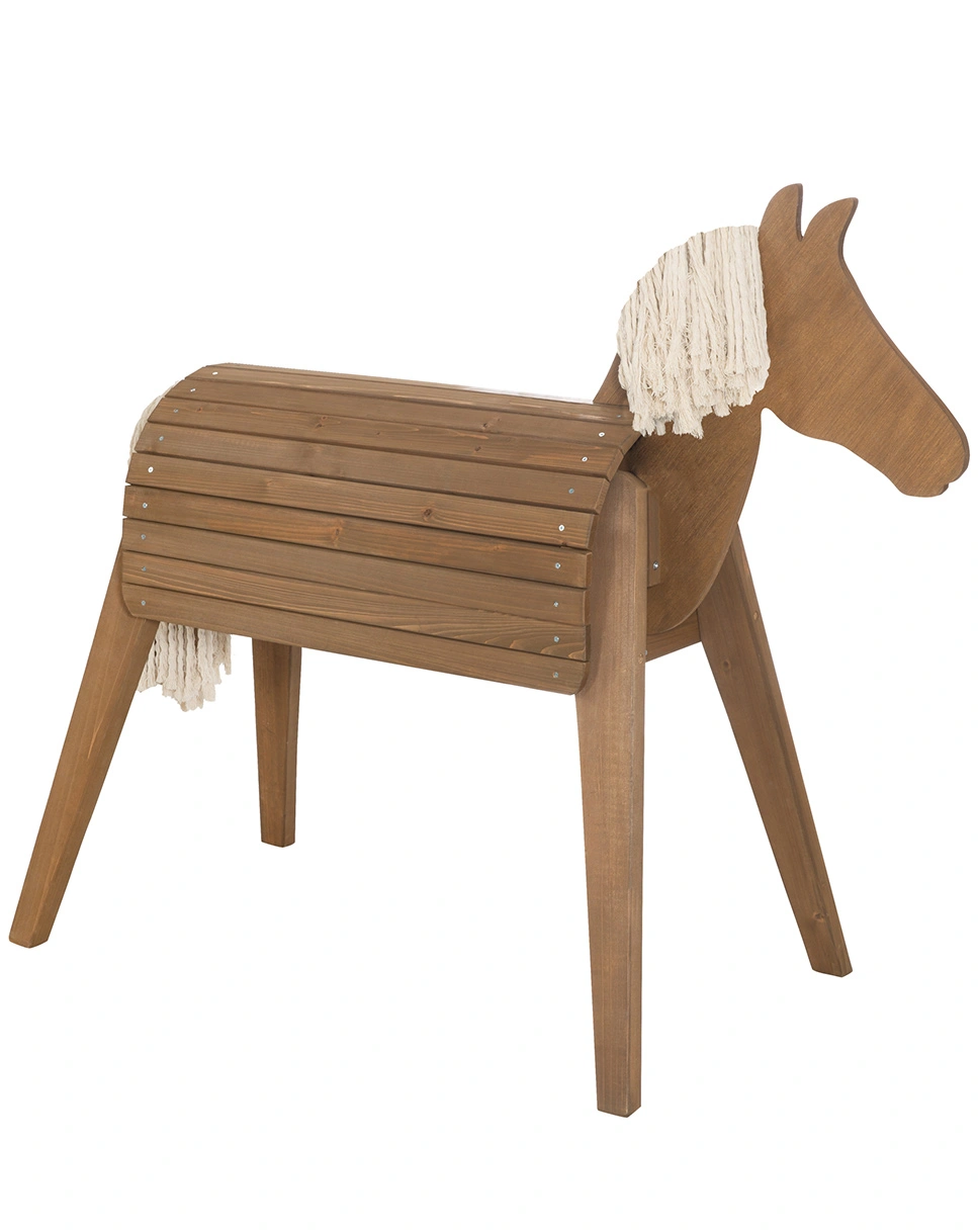 Spielpferd Outdoor (Farbe: braun)