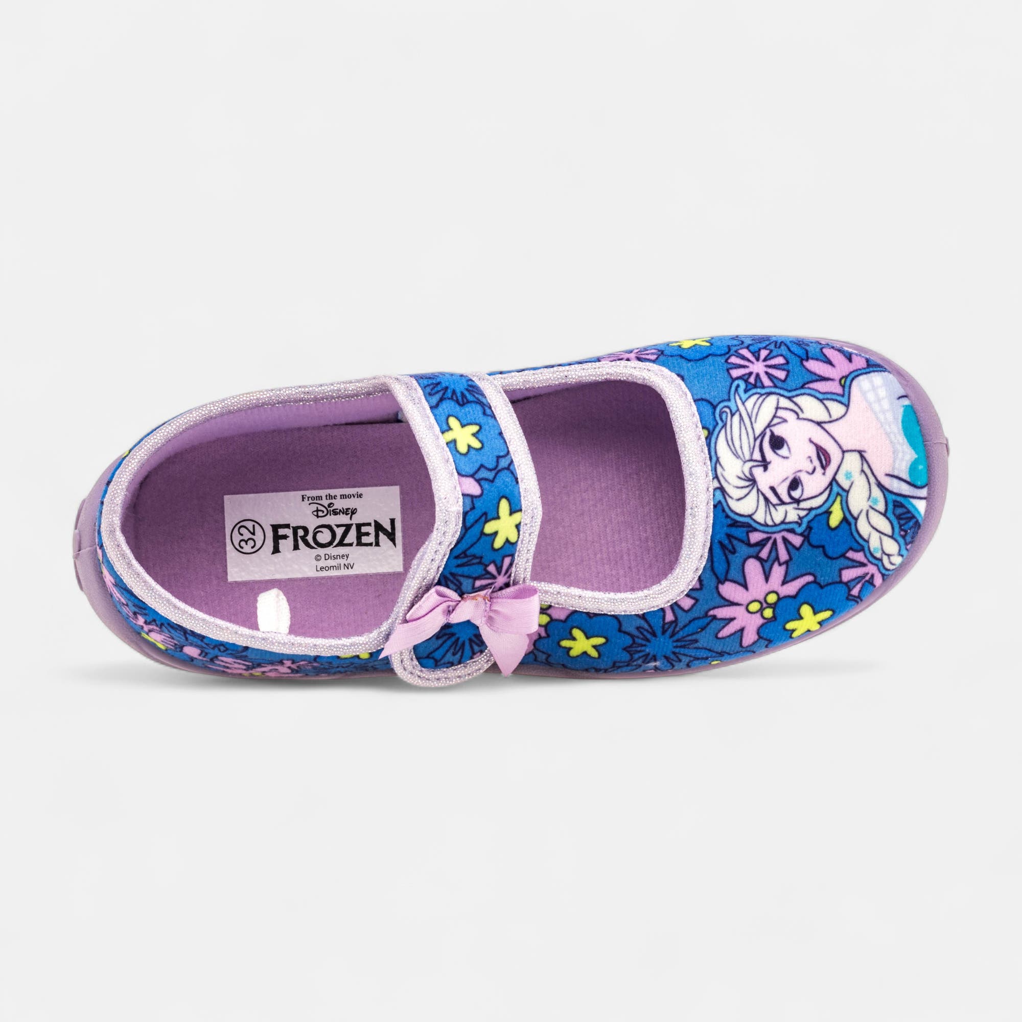 Chaussons ballerines Fille bleu