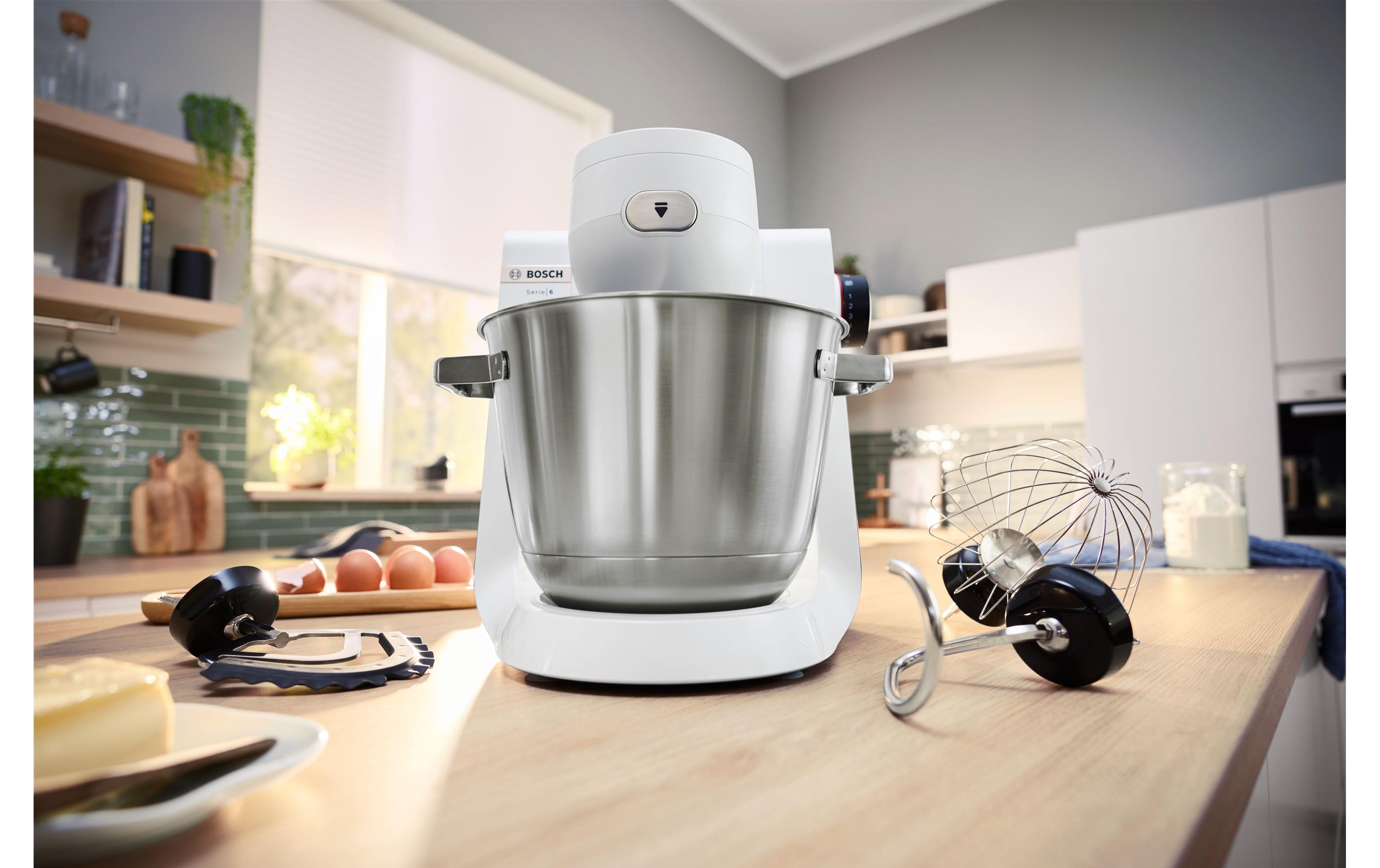 Küchenmaschine Serie 6 MUMS6EW22 Edelstahl/Weiss<br>Multifunktionales Küchengerät