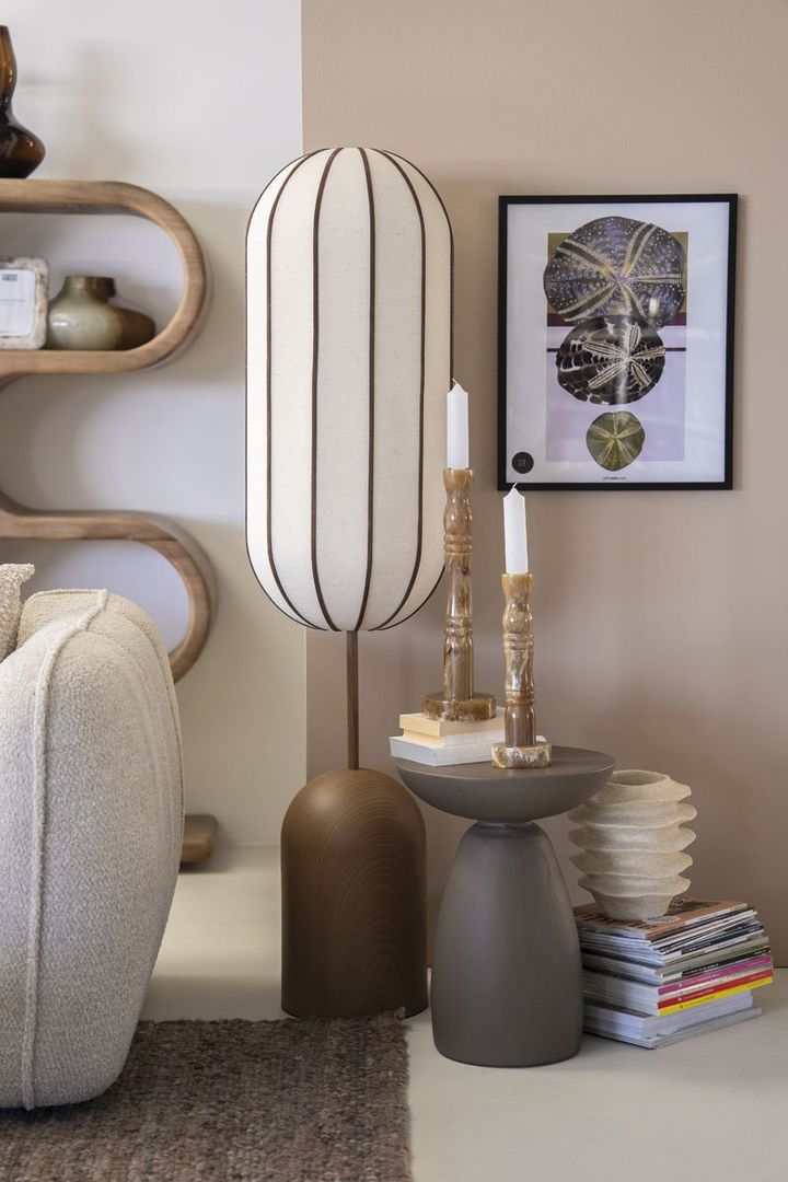 Vloerlamp Cocoon Bruin van By Boo